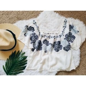 🌴Forever 21 | Boho Crop Top